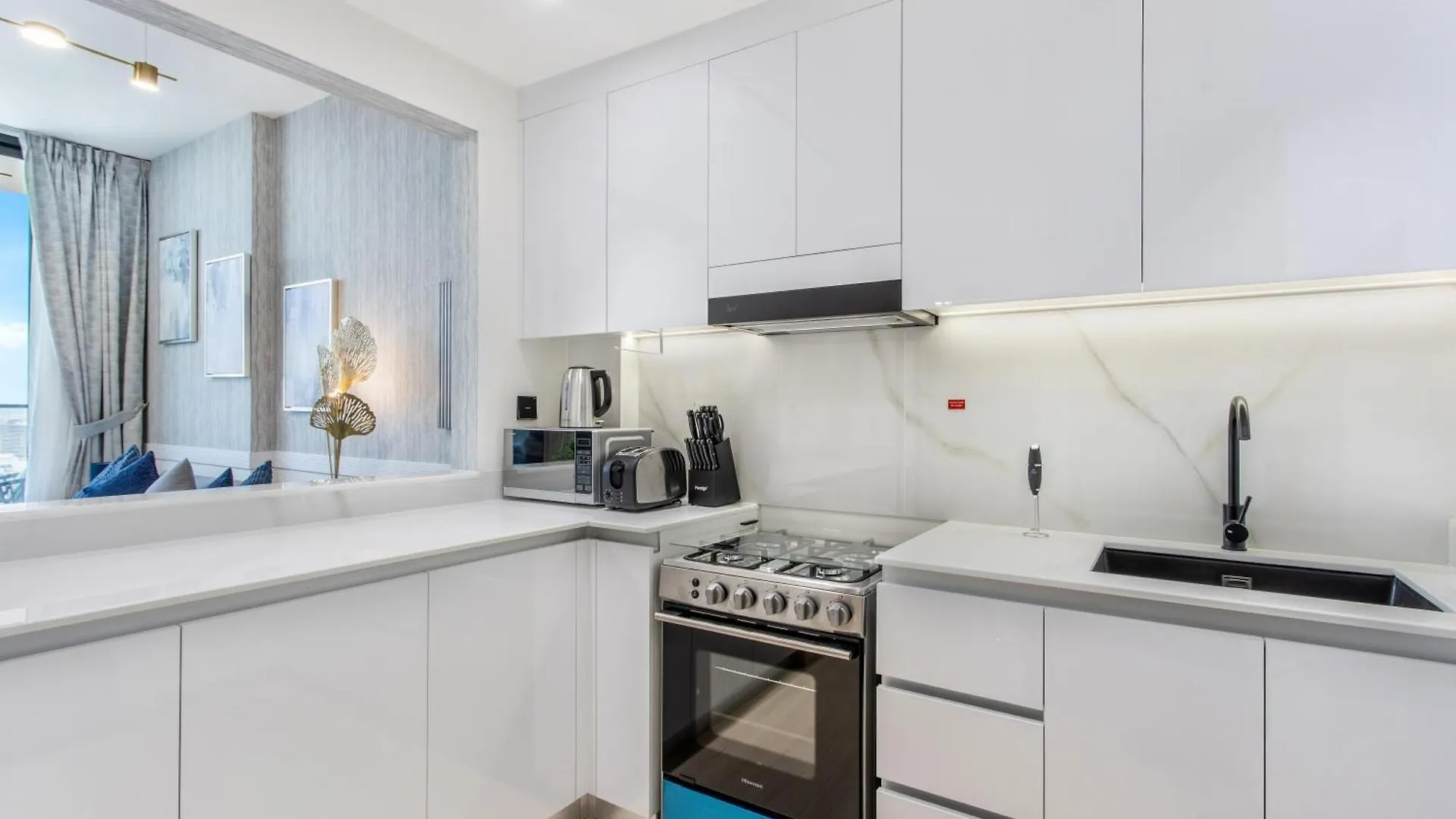 Apartment Escape24 - Luxury 1Br In Binghatti Crest, Jvc Dubai
